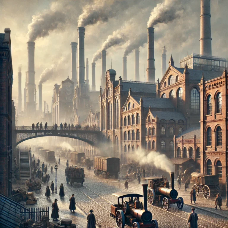 Tecnologia. Origini. Rivoluzione industriale