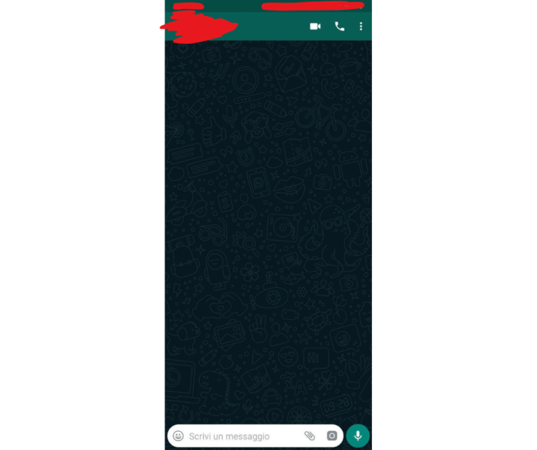 WhatsApp Web in modalità dark