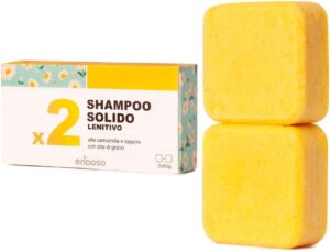 Shampoo solido lenitivo