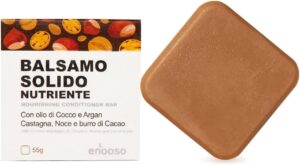 Balsamo solido per capelli ricci e crespi