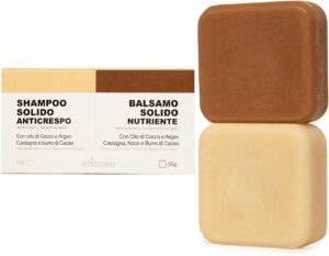 Set shampoo e balsamo solidi