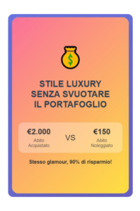 Fast Fashion contro il noleggio abiti usati